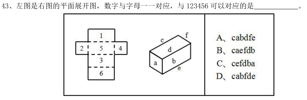 第43题图